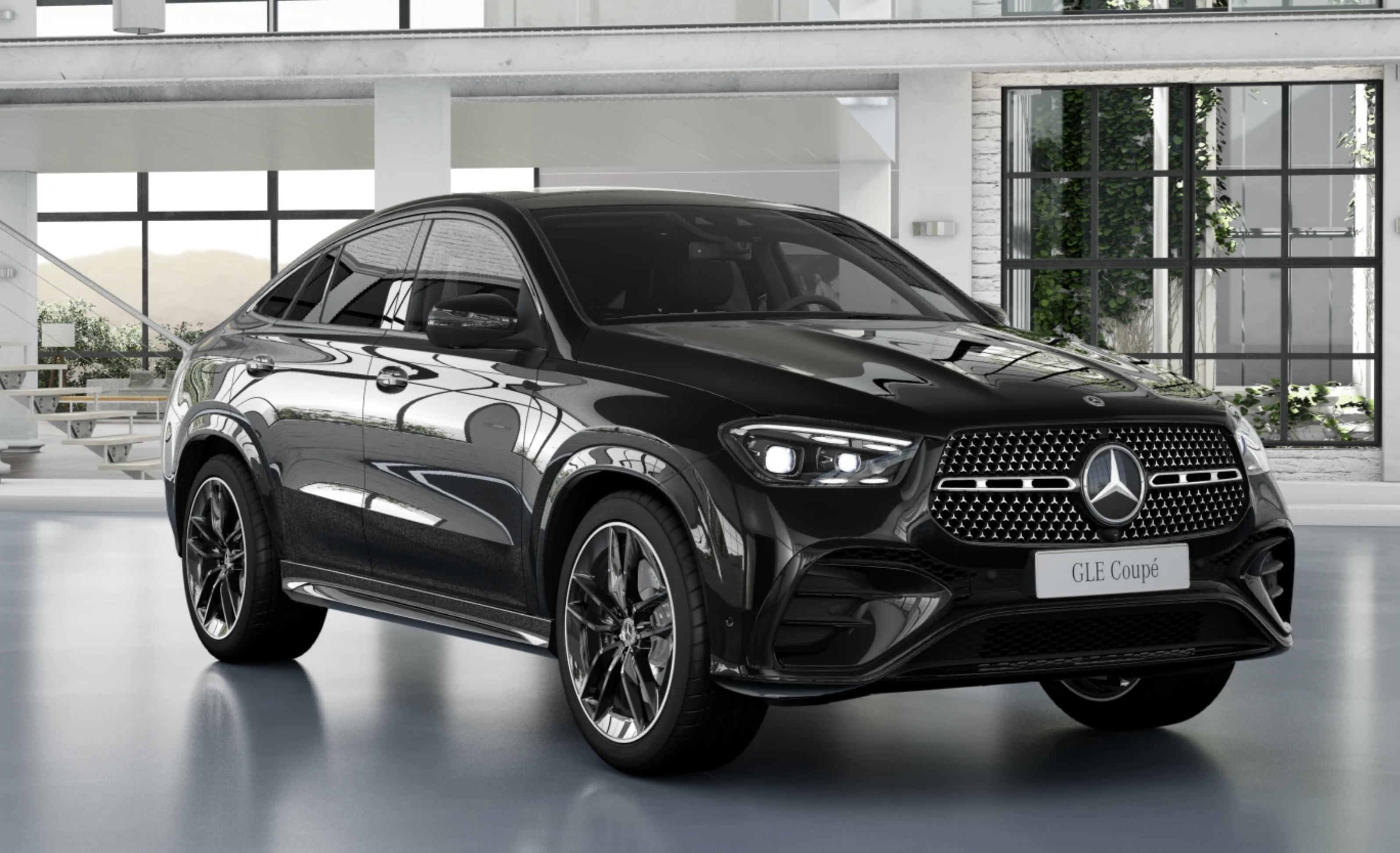 Mercedes GLE coupé 450d | nové české auto skladem | naftové SUV coupé | černá s černou kůží | super výbava | nové auto | ihned k předání | nákup online | AUTOiBUY.com